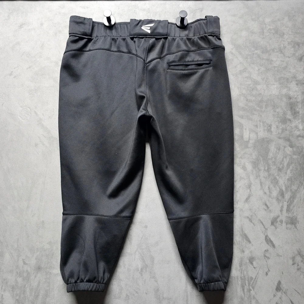 Easton‎ Mens XL Black Padded Baseball Sliding Pants Knicker Length Blue Logo